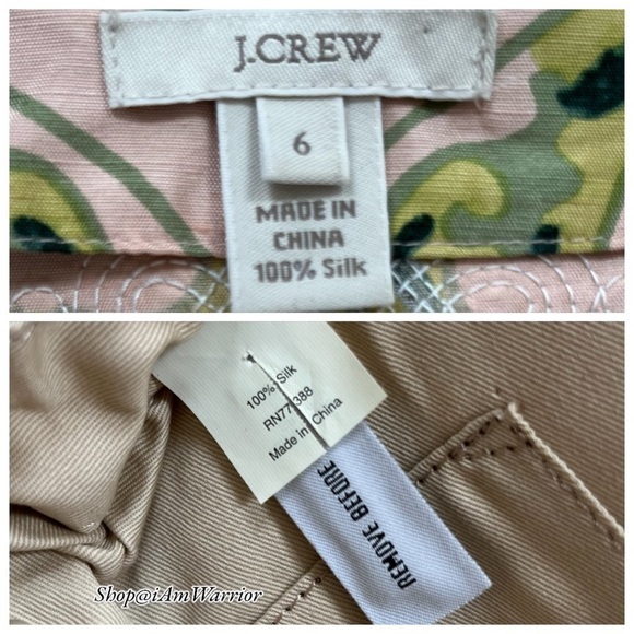 J.Crew vintage embroidered silk dupioni tunic +matching clutch set *iamwarrior - Picture 15 of 16